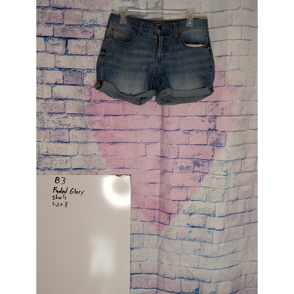 Vintage faded glory jean shorts